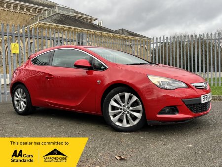 VAUXHALL ASTRA GTC 1.4i Turbo SRi Euro 6 (s/s) 3dr